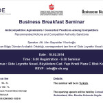18 Feb 2014 – Business Breakfast Seminar