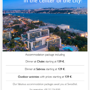 Fabulous Accommodation Package await you at Swissôtel