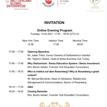 York Education Program, 13 April 2021