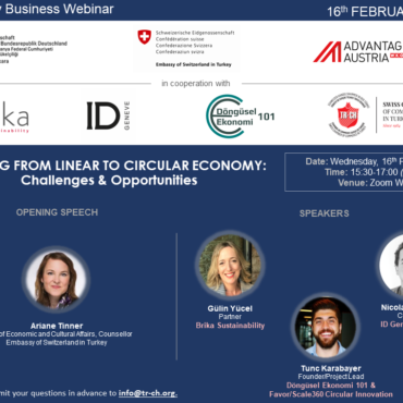 3-Country Business Webinar | 16 FEB 2022 | “Moving from Linear to Circular Economy: Challenges & Opportunities” 3-Country Business Webinar | 16 FEB 2022 | “Moving from Linear to Circular Economy: Challenges & Opportunities”