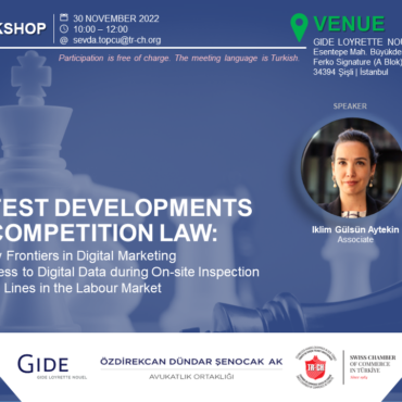 Workshop: Latest Developments in Competition Law